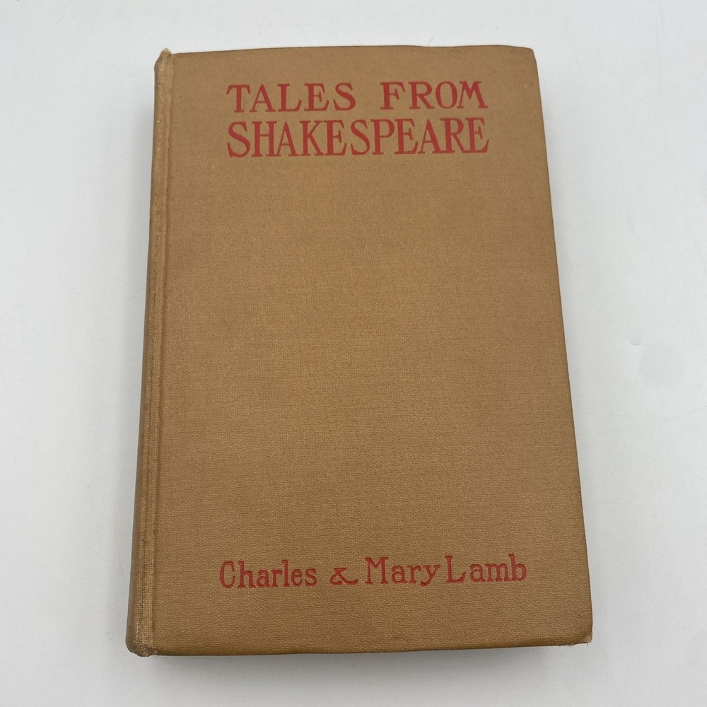 Vintage Tales from Shakespeare By Charles and Mary Lamb Grossett‎ & Dunlap HC